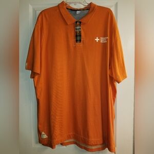 Men's Rocawear Master Builders Plaid Graphic Button Up Polo Shirt 3XL